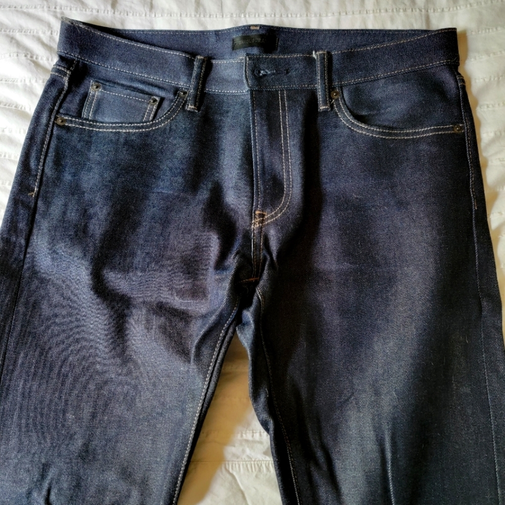 NWOT Uniqlo Selvedge Denim Jeans 34x30